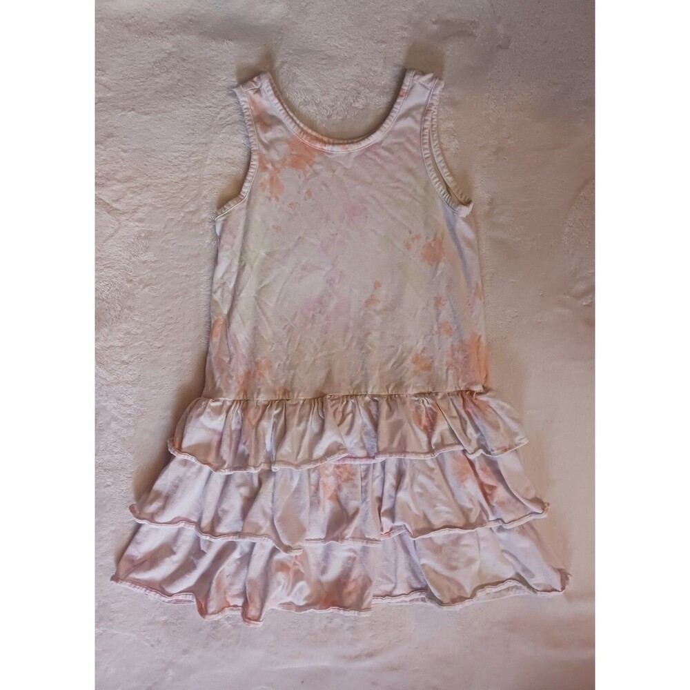 Rockets Of Awesome Tye Dye Pastel Ruffle Dress Size 7